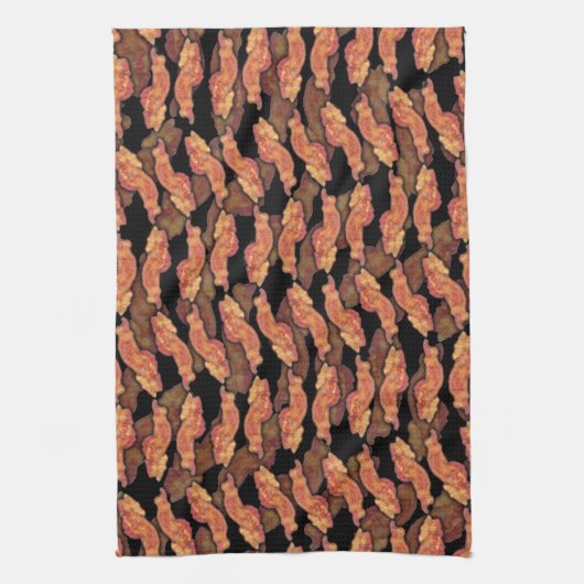 Bacon Pattern Theedoek (Verticaal)