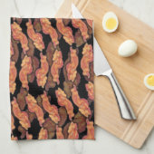 Bacon Pattern Theedoek (Quarter Fold)