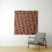 Bacon Pattern Wandkleed (In situ)