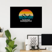 BACON PEAK WASHINGTON POSTER (Thuiskantoor)