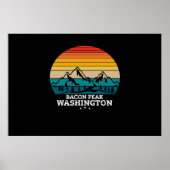 BACON PEAK WASHINGTON POSTER (Voorkant)
