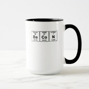 Bacon Periodic Table Elements Mok