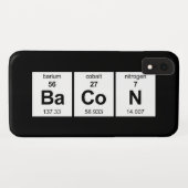 BaCoN Periodieke Tabel Case-Mate iPhone Case (Achterkant (horizontaal))