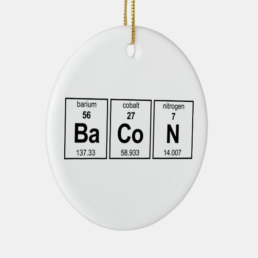 BaCoN Periodieke Tabel Keramisch Ornament (Rechts)