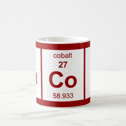 BaCoN Periodieke Tabel Koffiemok (Center)