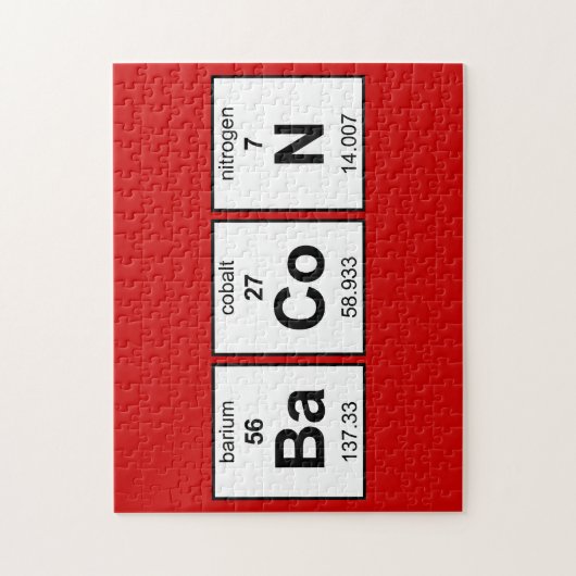 BaCoN Periodieke Tabel Legpuzzel (Verticaal)