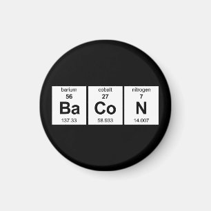 BaCoN Periodieke Tabel Magneet