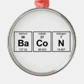 BaCoN Periodieke Tabel Metalen Ornament (Voorkant)