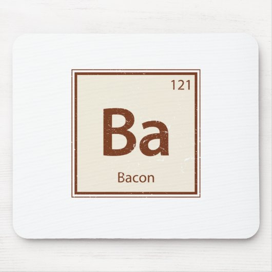 BACON Periodieke Tabel Muismat (Voorkant)