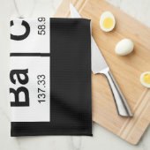 BaCoN Periodieke Tabel Theedoek (Quarter Fold)