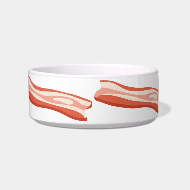 Bacon Pet Bowl Voerbakje (Voorkant)