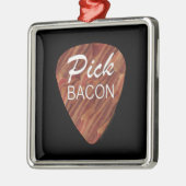 Bacon Pick Metalen Ornament (Links)