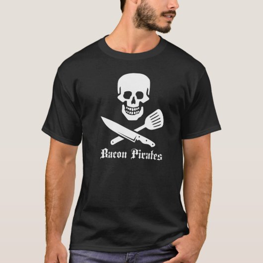 Bacon Pirates T-shirt (Voorkant)