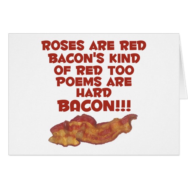 Bacon Poem (Voorkant Horizontaal)