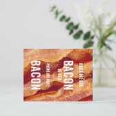 Bacon Poem Briefkaart (Staand voorkant)
