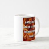 Bacon Poem Funny Mug Koffiemok (Voorkant rechts)