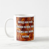 Bacon Poem Funny Mug Koffiemok (Links)