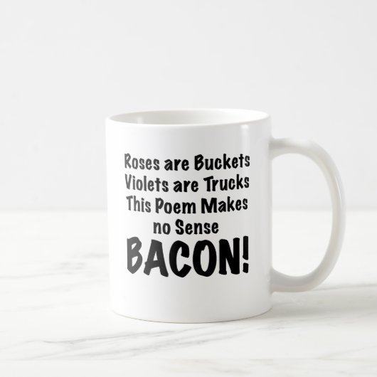 Bacon Poem Koffiemok (Rechts)