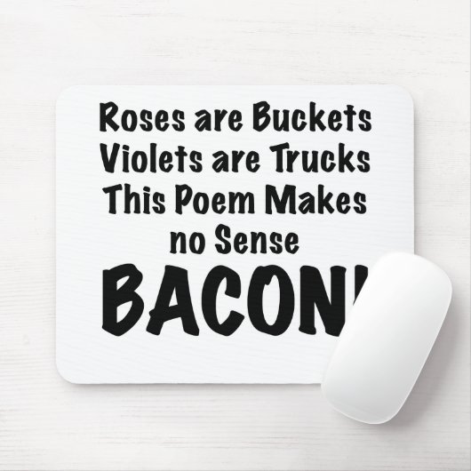 Bacon Poem Muismat (Met muis)