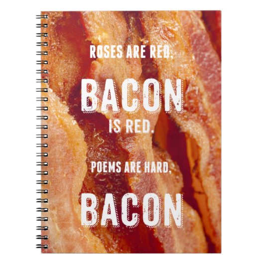 Bacon Poem Notitieboek (Voorkant)
