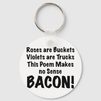 Bacon Poem Sleutelhanger