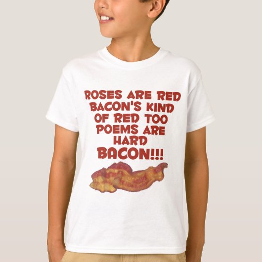 Bacon Poem T-shirt (Voorkant)