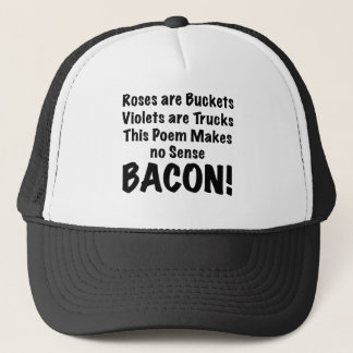 Bacon Poem Trucker Pet