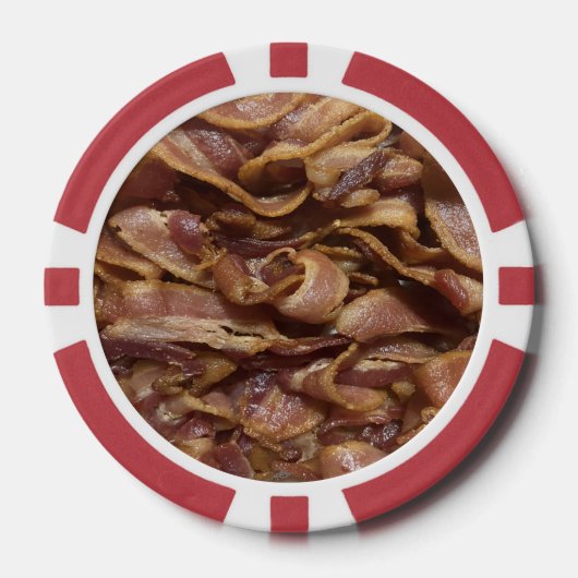 Bacon Poker Chips (Voorkant)