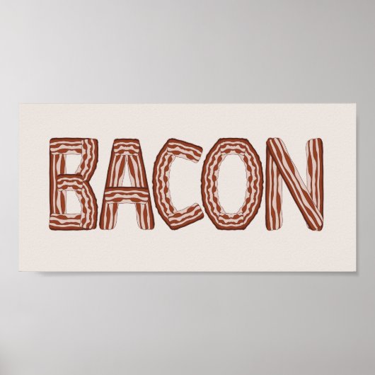Bacon Poster (Voorkant)