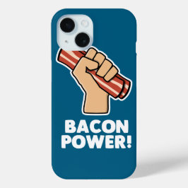 Bacon Power iPhone 15 Case
