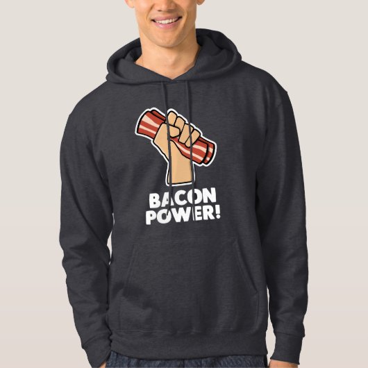 Bacon Power Hoodie (Voorkant)