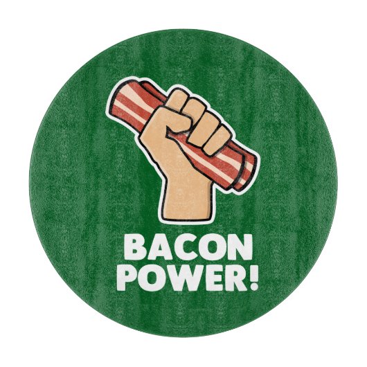 Bacon Power Snijplank (Voorkant)