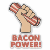 Bacon Power Sticker (Voorkant)
