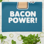 Bacon Power Theedoek (Gevouwen)