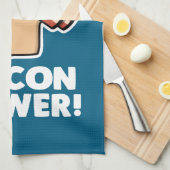 Bacon Power Theedoek (Quarter Fold)