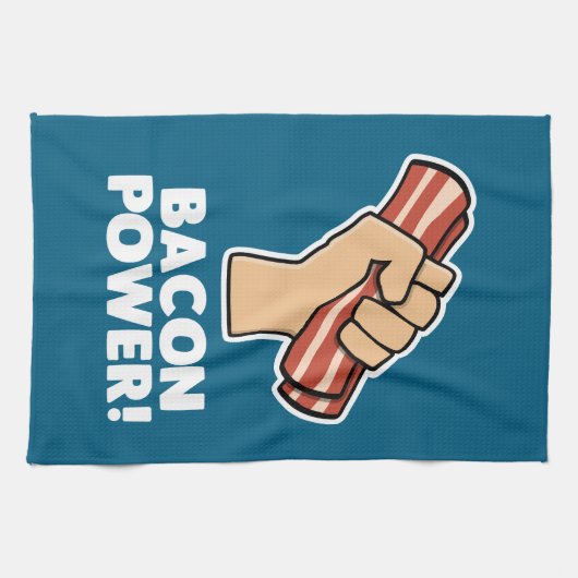 Bacon Power Theedoek (Horizontaal)
