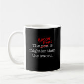 Bacon Press is Migthier dan het Zwaard Koffiemok (Links)
