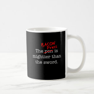 Bacon Press is Migthier dan het zwaard Koffiemok