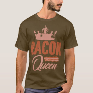 Bacon Queen Girl Meat Pork Premium T-shirt