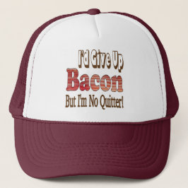Bacon Quitter Trucker Pet