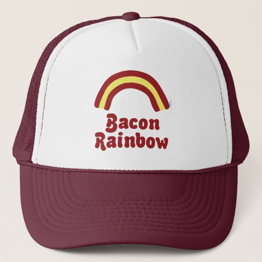 Bacon Rainbow Trucker Pet (Voorkant)