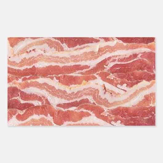 Bacon Rechthoekige Stickers (Voorkant)
