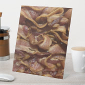 Bacon Reclamebord Met Voetstuk (Insitu)