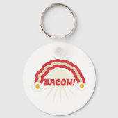 Bacon-regenboog Sleutelhanger (Voorkant)