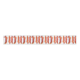 Bacon Ribbon Grosgrain Lint