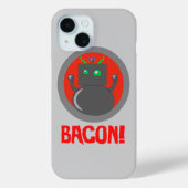 Bacon Robot iPhone Case (Achterkant)