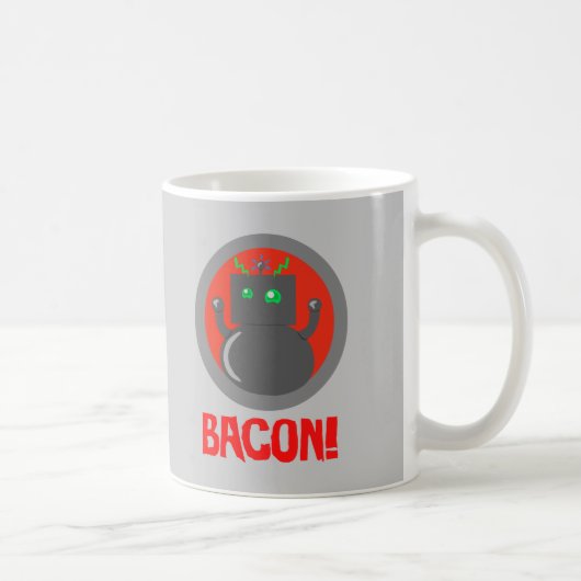 Bacon Robot Koffiemok (Rechts)