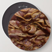 Bacon Ronde Button 6,0 Cm (Voorkant /achterkant)