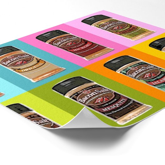 Bacon Salt Poster (Hoek)