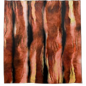 Bacon Shower Curtain Douchegordijn (Voorkant)